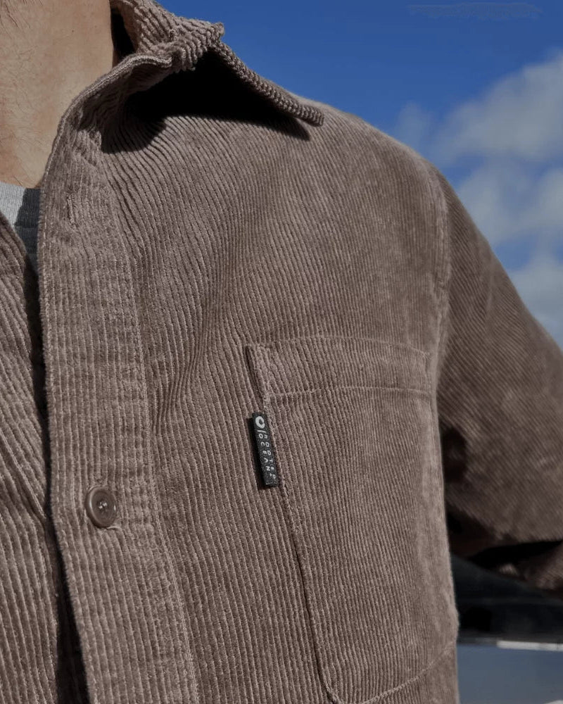 Harbour Cord Shirt – Brown