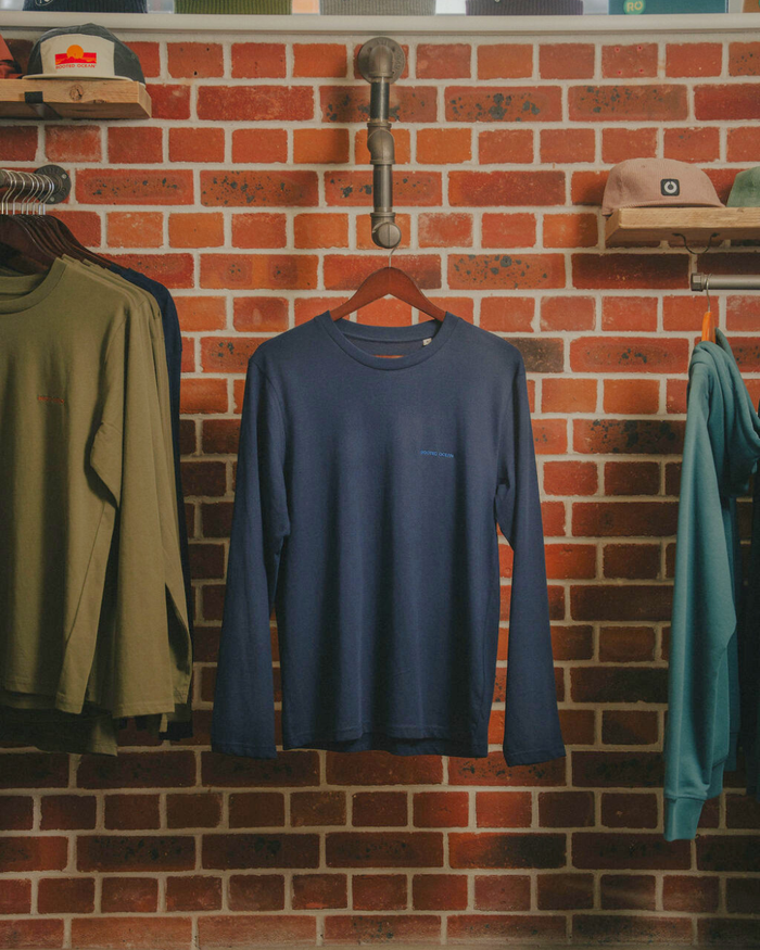 Heritage Tee L/S Navy