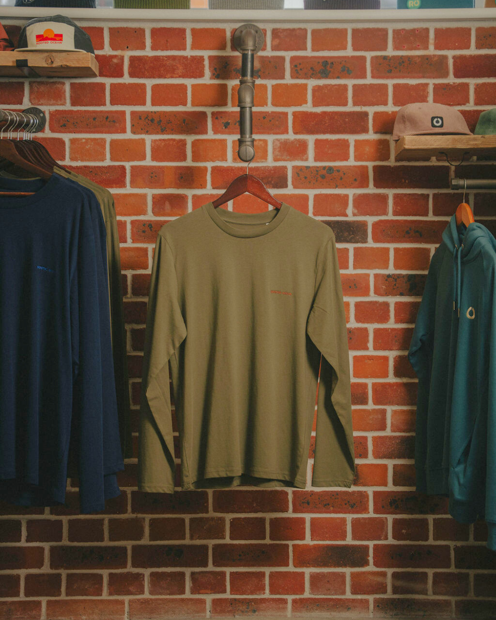 Heritage Tee L/S Olive