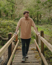 ‘O’ Heavy Tee Tan