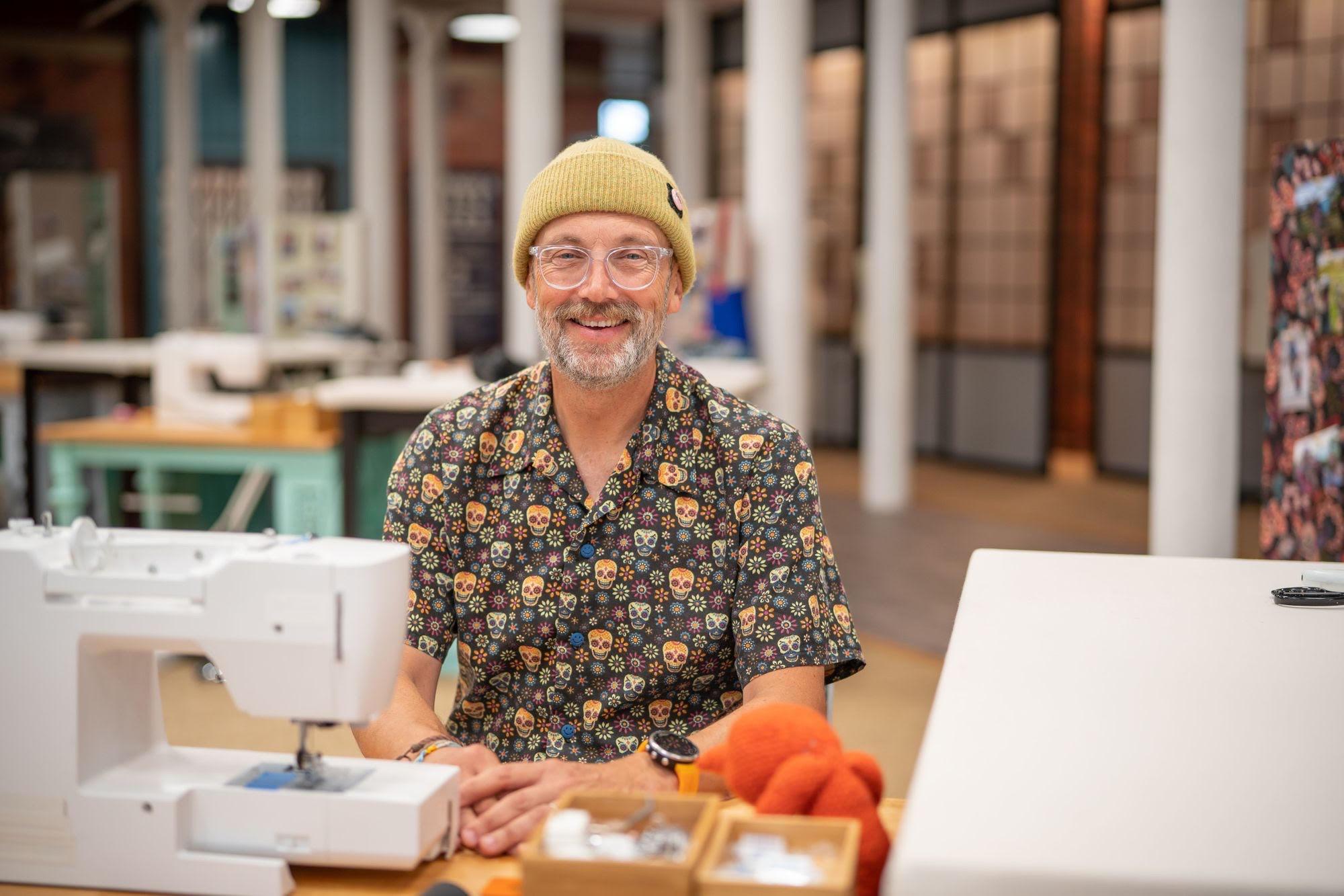A Sit and Yarn With… Sewing Bee Finalist – Tony Rea!